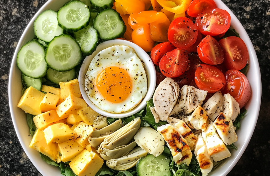 Salade Taco Cétogène – Pauvre en Glucides, Riche en Saveurs