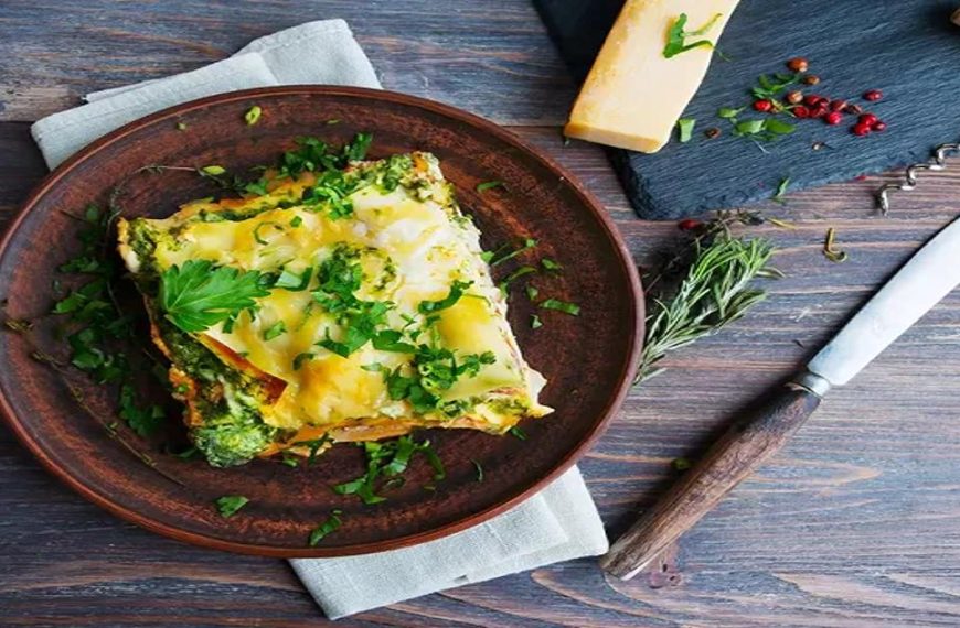 Lasagnes aux blettes à la ricotta
